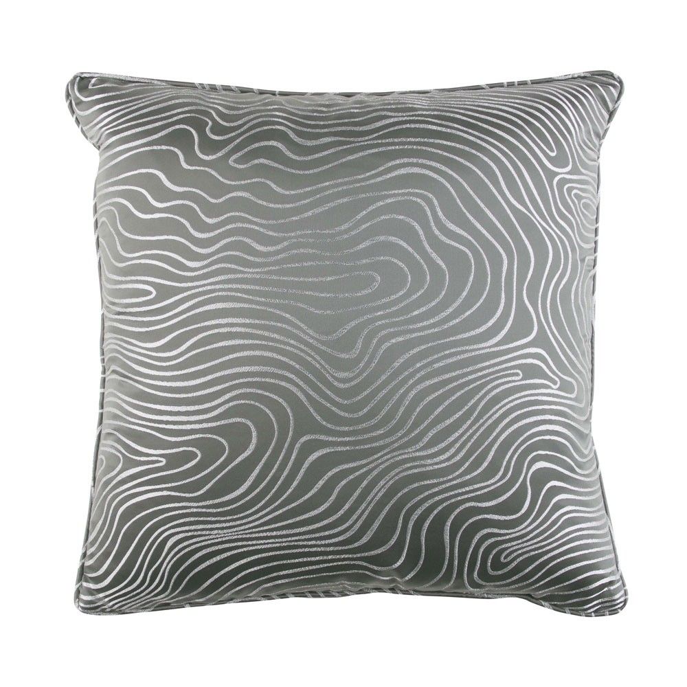 Zinc Textile Topo Cushion (Brand New)