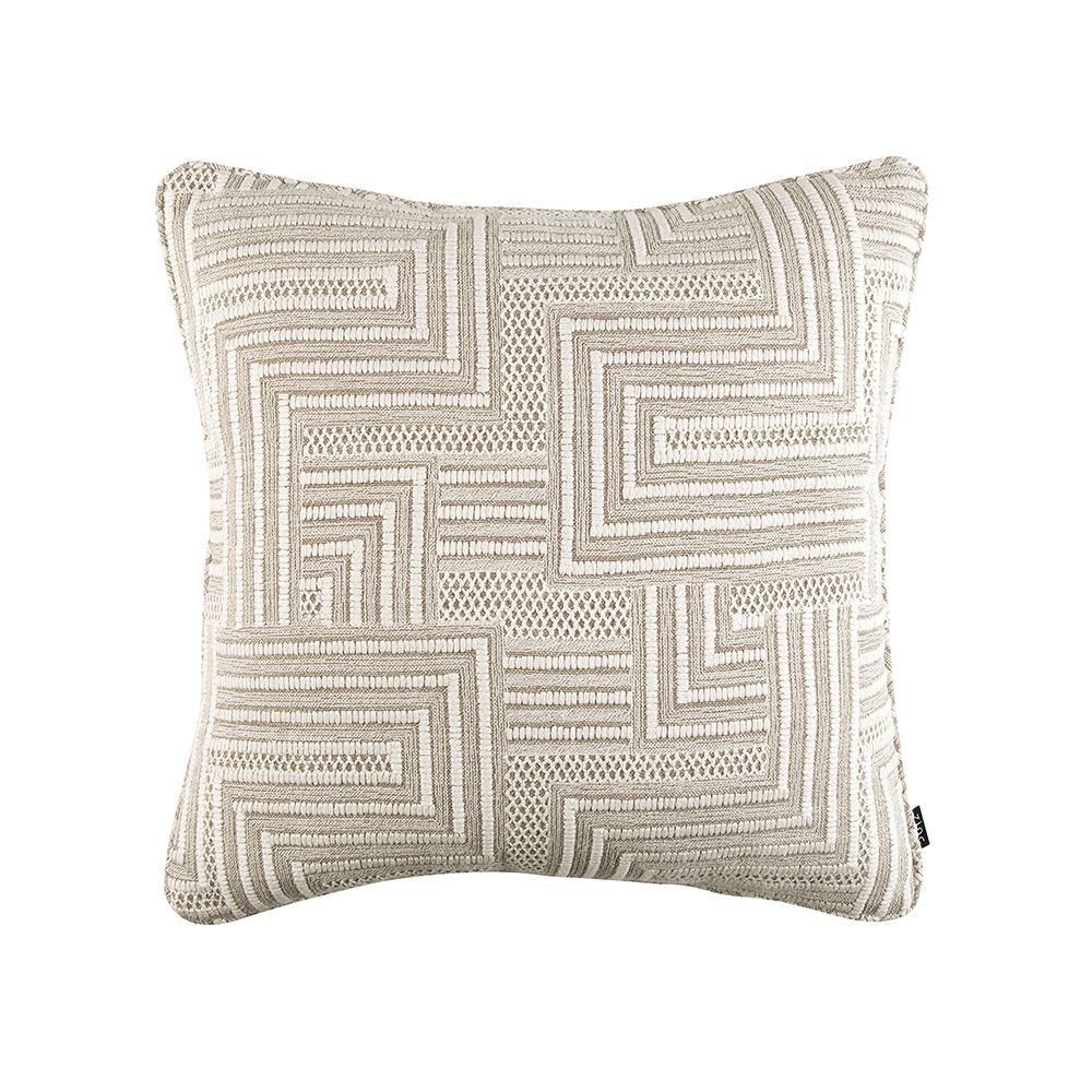 Zinc Textile Macrame Cushion - Large