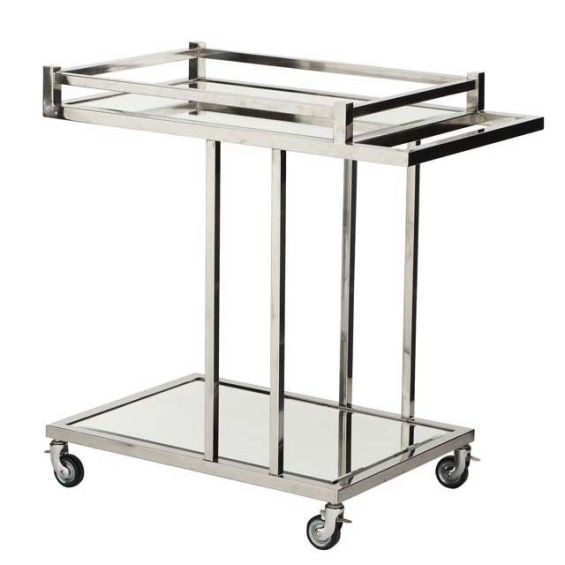 Eichholtz Beverly Hills Drinks Trolley - Silver