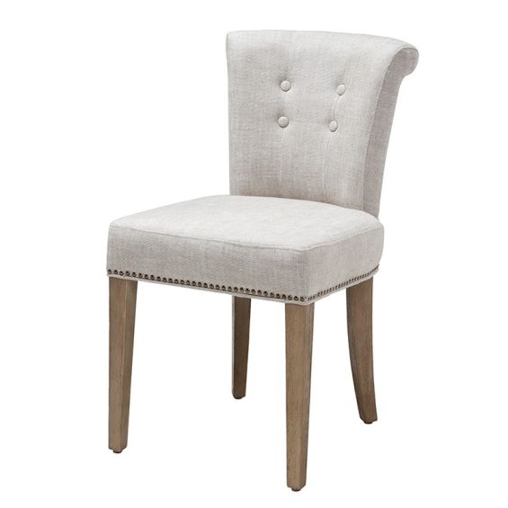 Eichholtz Chair Key Largo - Off White Linen 