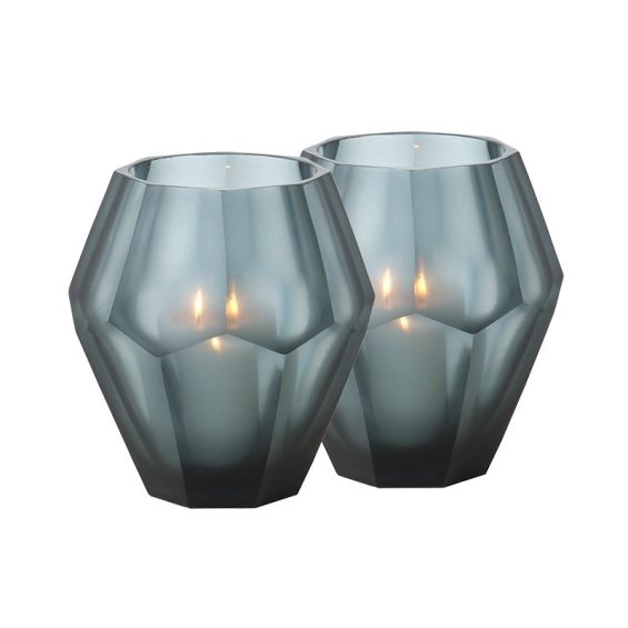 Glass Candle Holders