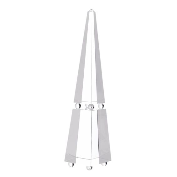 Clear obelisk bari crystal 