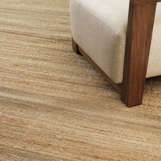 hand-woven natural jute carpet 