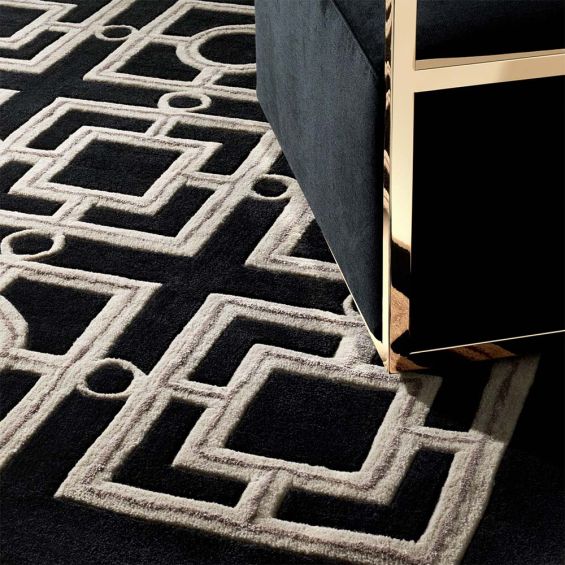 Art deco inspired rug