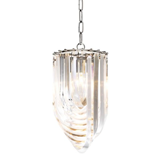 Eichholtz Murano Chandelier - Nickel - Small