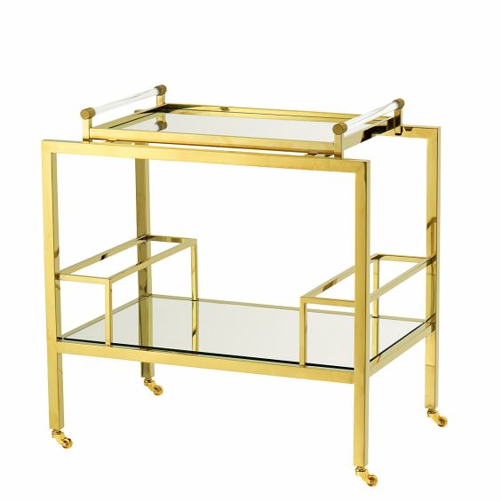 Eichholtz Majestic Drinks Trolley - Gold