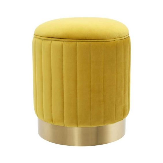 Eichholtz Allegra Stool - Roche Yellow
