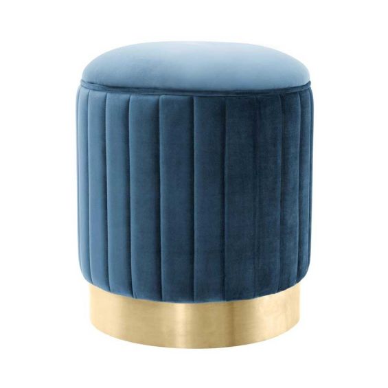 Allegra Stool - Roche Teal Blue