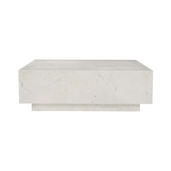 A stunningly chic Banswara stone coffee table