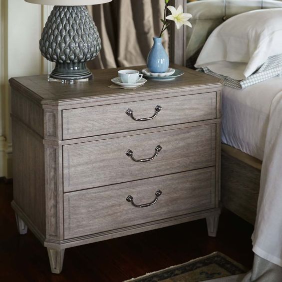 Delicate and sweet bedside table.