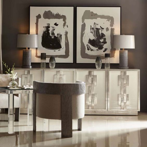 Gorgeous, Art Deco inspired cabinet