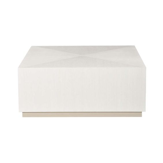 super chic coffee table with triangular patterns 