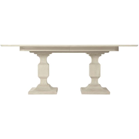 modern dining table with traditional features