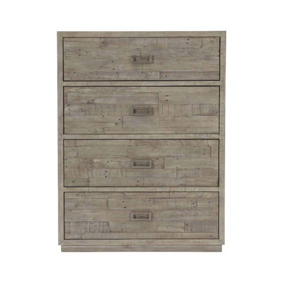 Elegant and chic tallboy dresser with 4 drawers.