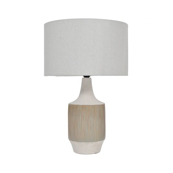 Charming nature-inspired side lamp with lampshade