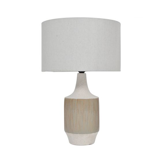 Charming nature-inspired side lamp with lampshade