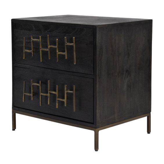 Arundel 2-Drawer Bedside Table