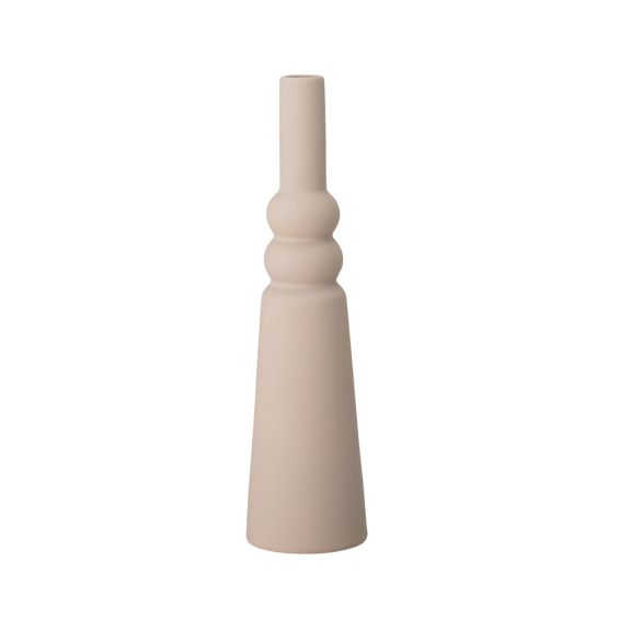 A luxurious slender stoneware vase