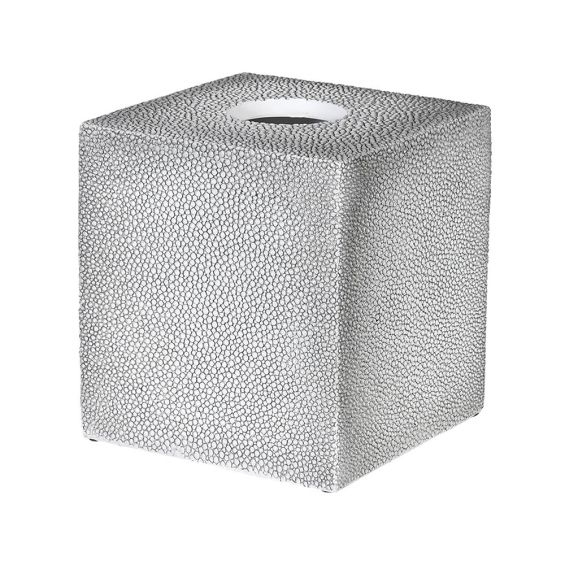 Arctic Shagreen Tissue Box