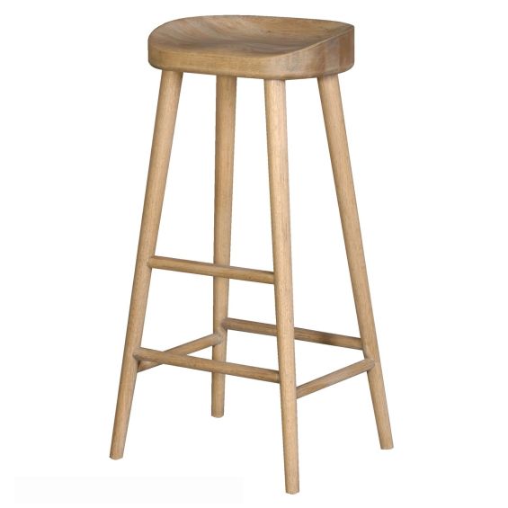 Ferguson Farmhouse Bar Stool - Natural