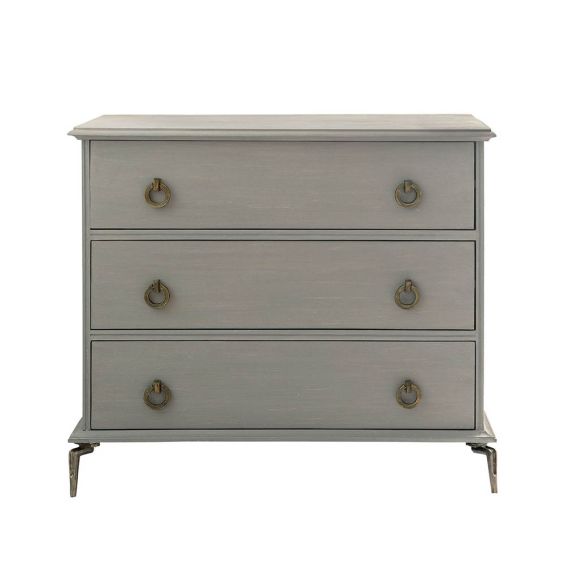 Blanc d'Ivoire Gabrielle Chest of Drawers