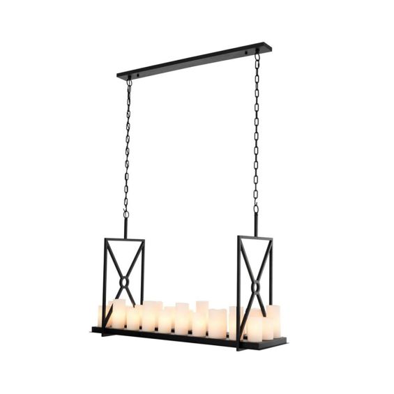 Eichholtz Commodore Chandelier - Rectangular - Black