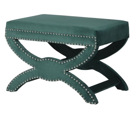 Emerald Footstool