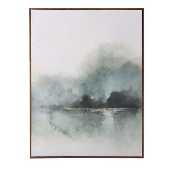 A captivating canvas with a moody feel  