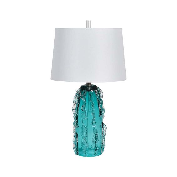 Gorgeous green-blue table lamp