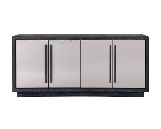 Camden Sideboard - Brushed Stainless Steel