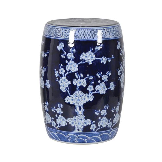 Sakura Ceramic Stool