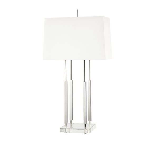 Hudson Valley Rhinebeck Table Lamp – Polished Nickel