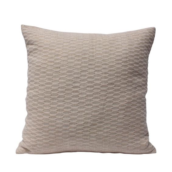 Nude textured front cushion with a soft reverse