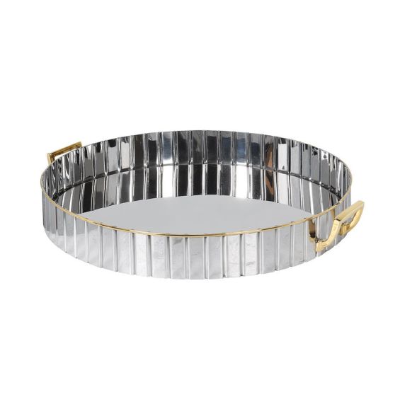 Nero Fluted Tray