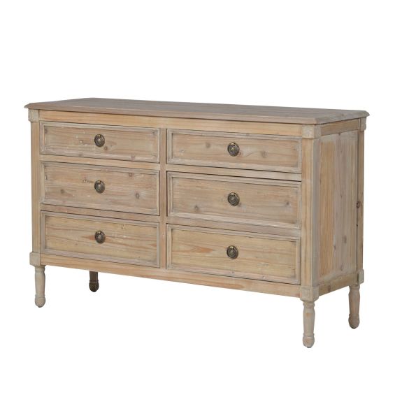 Grand Reclaimed Oak Drawer Chest