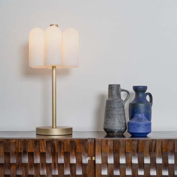 Odyssey Table Lamp 6 - Natural Brass