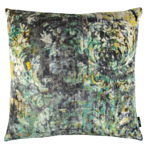 Black Edition Lombardo Cushion - Peacock - 50 x 50 cm