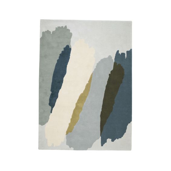 A bold and beautiful rug by Romo with a colourful and abstract design
