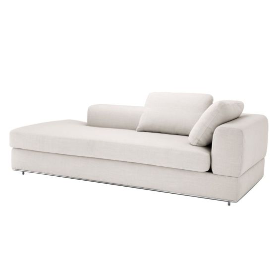 cream right-facing lounge sofa 
