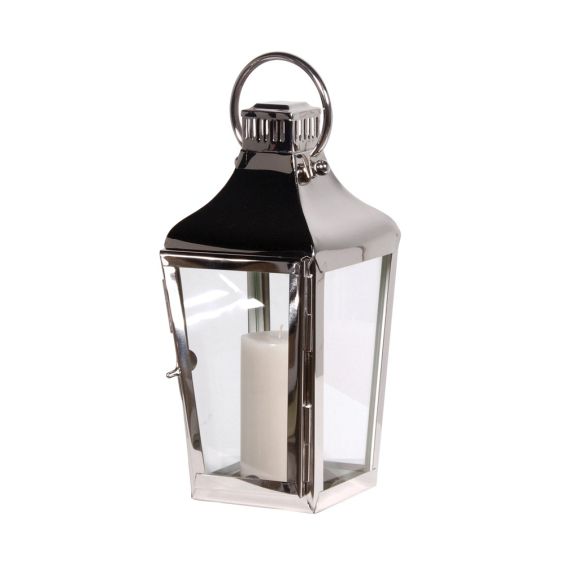 Silver Roman Lantern Large