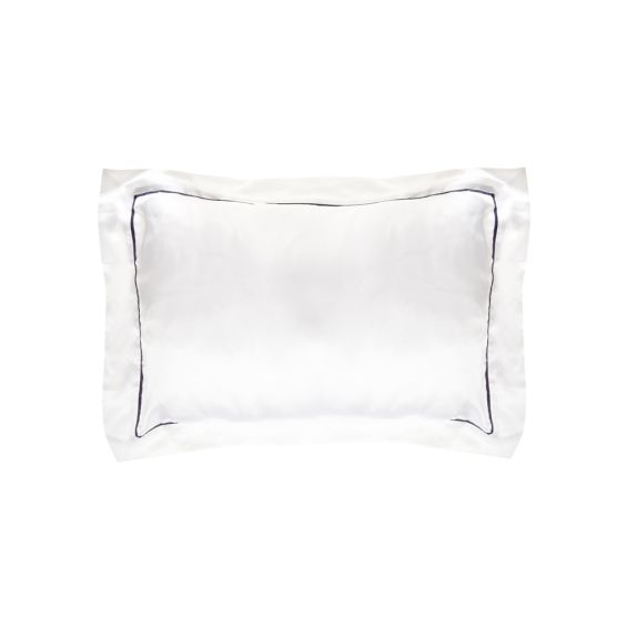White mahogany silk pillow case