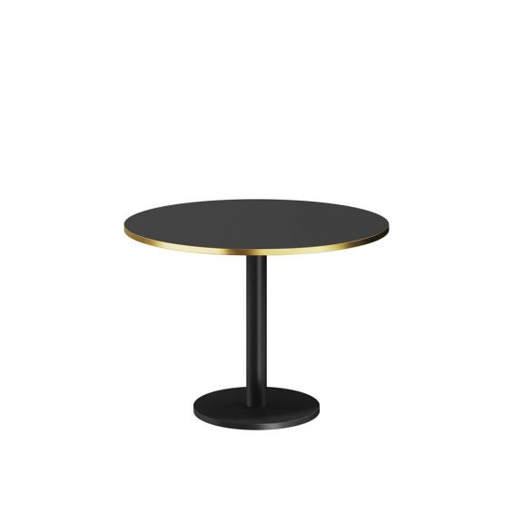 Dome Deco Marais Low Dining Table - Gold Edge