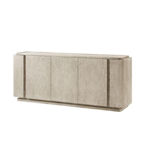 Repose Collection Wooden Sideboard Marble Top