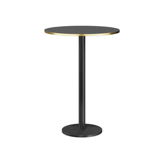 Marais Bar Table - Round - Gold Edge