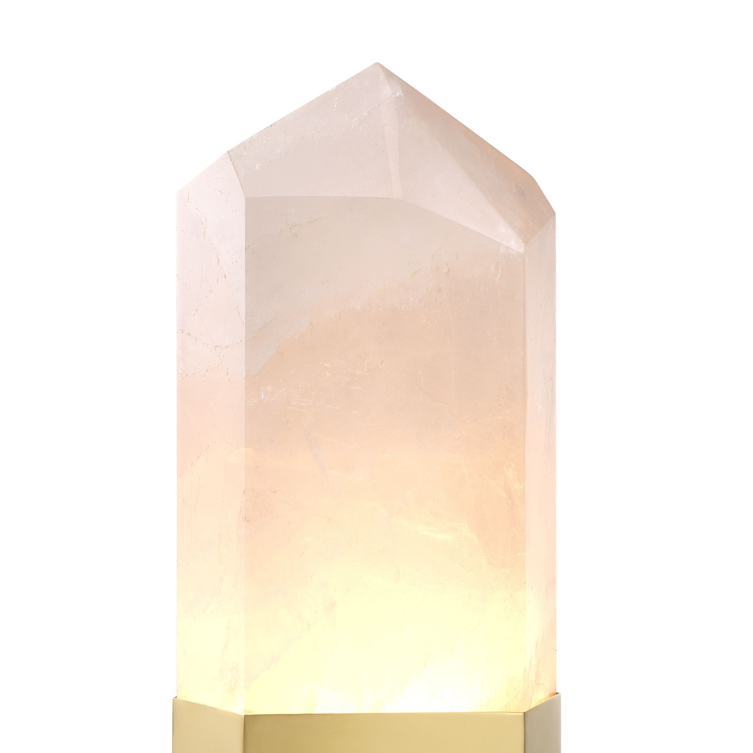 Real Rock Crystal Table Lamp Lighting Sweetpea Willow