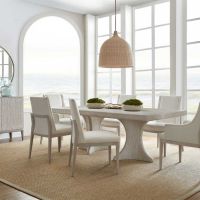 Breeze Pedestal Dining Table (Extendable)