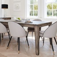 Clearance Hampstead Extendable Dining Table - Antique Grey - S2