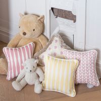 Evie & Skye Hemingway Cushion - Pink (Tiny Tots)