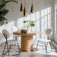 Jonathan Adler Caprice Dining Chair - Olympus Oatmeal