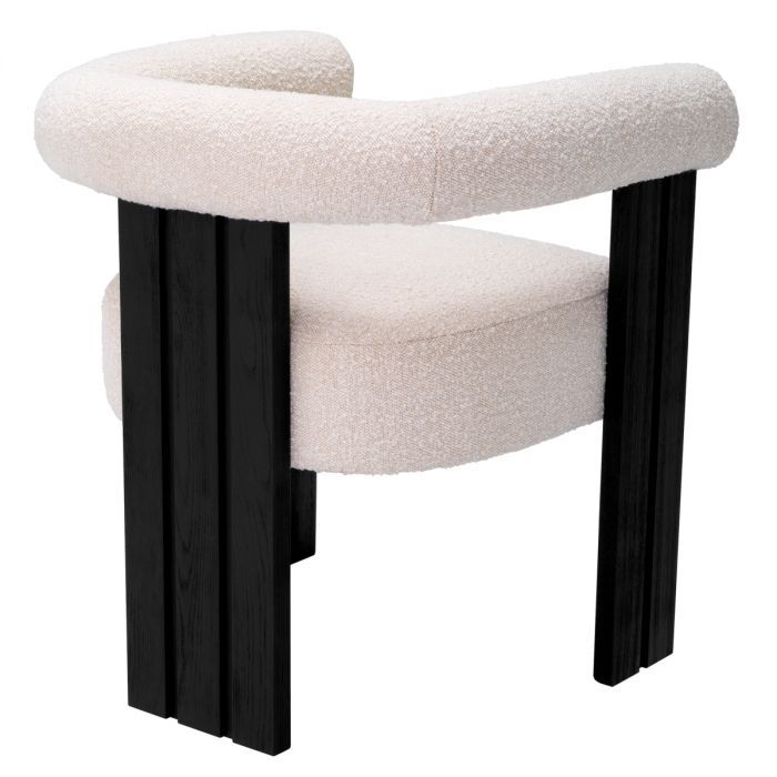 Percy Dining Chair - Bouclé Cream